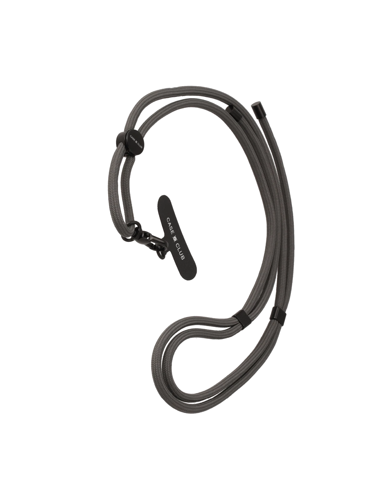 grey crossbody strap